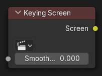 Keying Screen node.