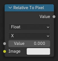 Relative To Pixel Node.