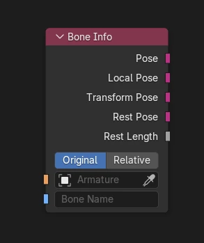 Bone Info node.