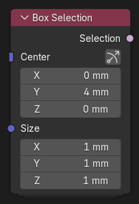 Box Selection node.