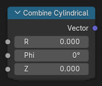 Combine Cylindrical node.