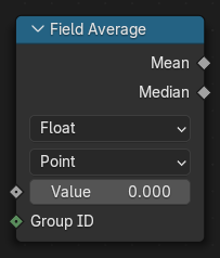 Field Average Node.