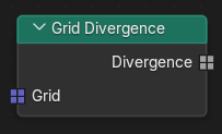 Grid Divergence node.