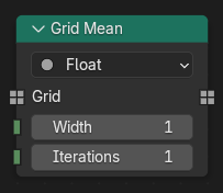 Grid Mean node.