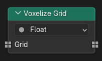 SDF Grid Voxelize node.