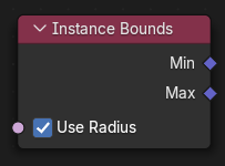 Instance Bounds node.