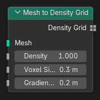Mesh to Density Grid node.