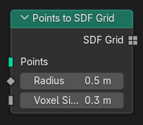 Points to SDF Grid node.