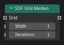 SDF Grid Median node.
