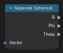 Separate Spherical node.
