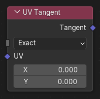 UV Tangent node.