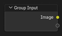 Group Input Node.