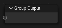 Group Output Node.