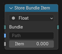 Store Bundle Item Node